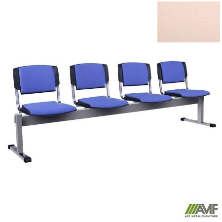 Стілець офісний AMF Призма-4 алюм Скаден беж світлий (369078)